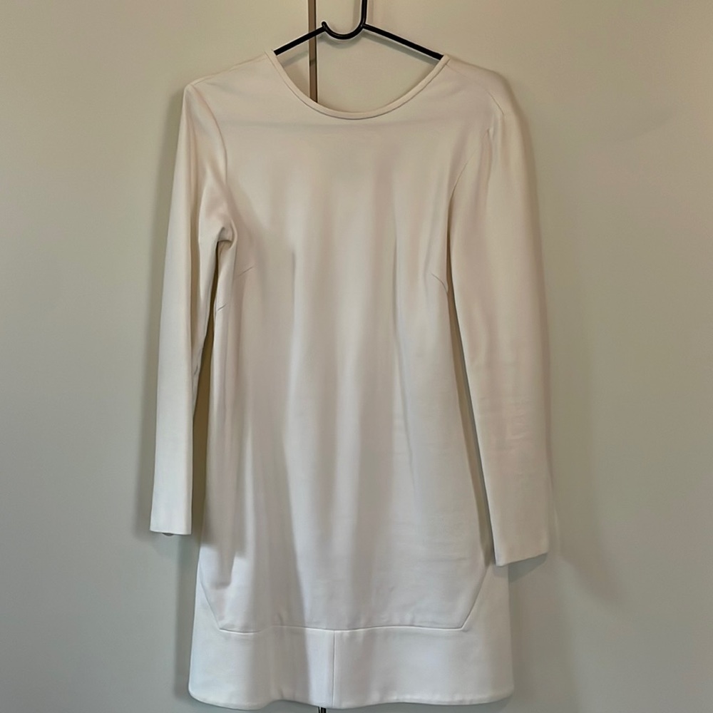 Tibi vintage white shift dress